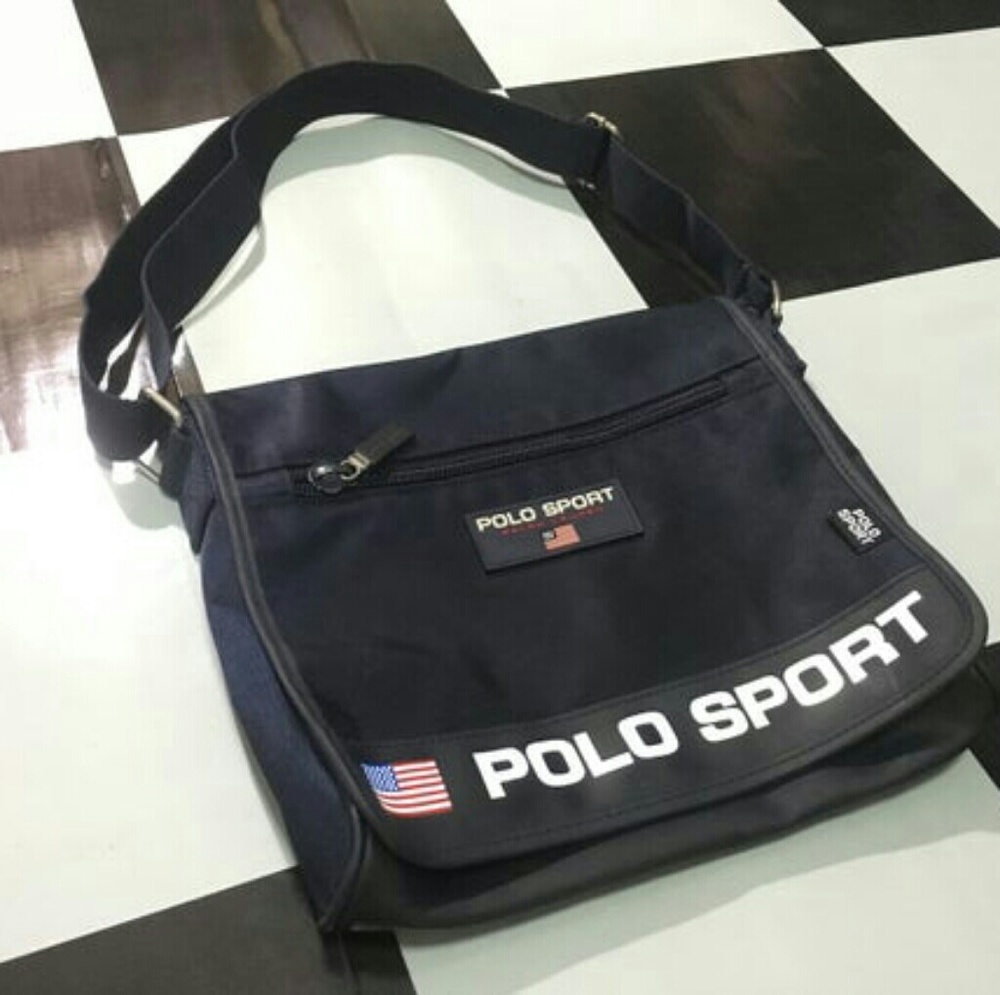 Vintage Polo Sport Crossbody Bag